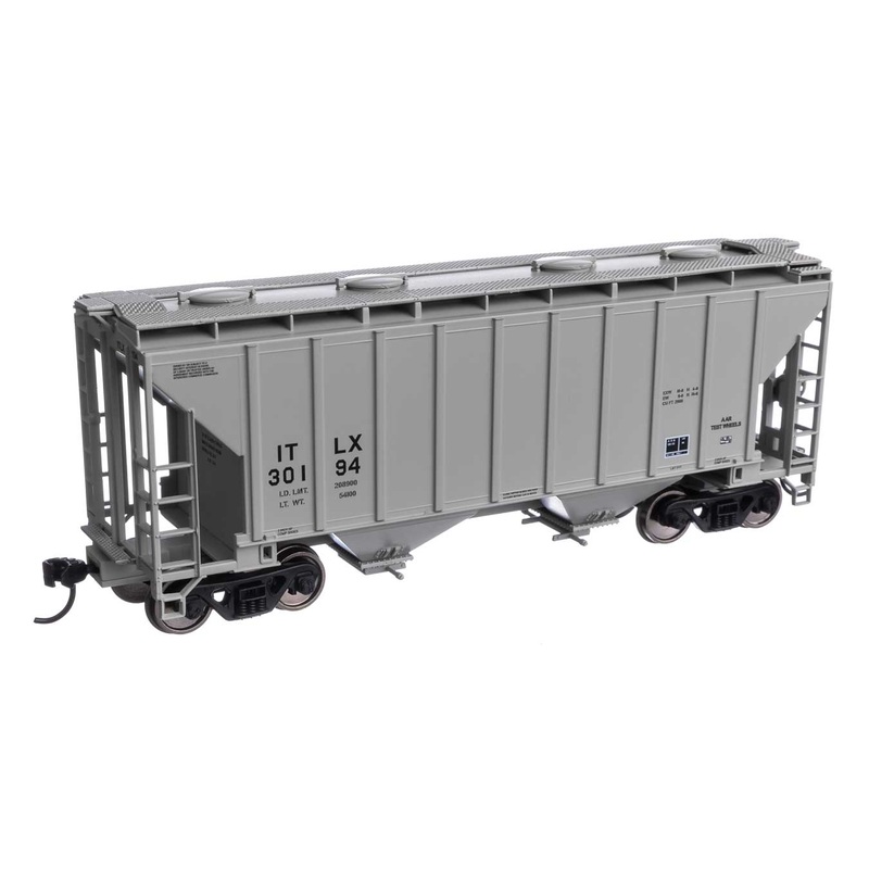 Walthers Mainline 910-7991 HO Scale 37' 2980 Cu-Ft 2-Bay Hopper GE Rail Services ITLX 30194