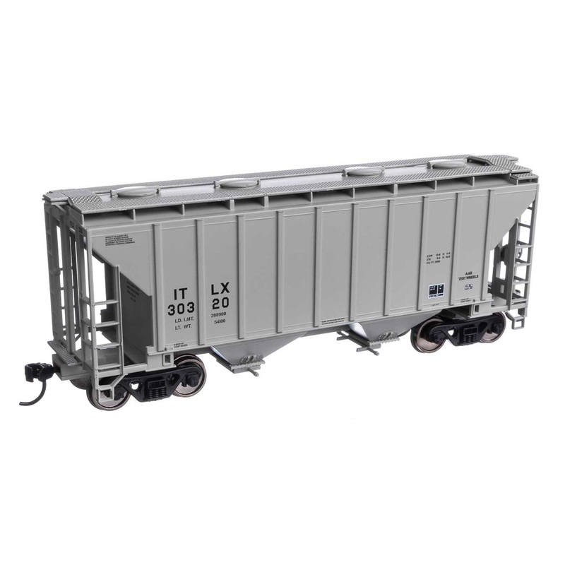 Walthers Mainline 910-7993 HO Scale 37' 2980 Cu-Ft 2-Bay Hopper GE Rail Services ITLX 30320