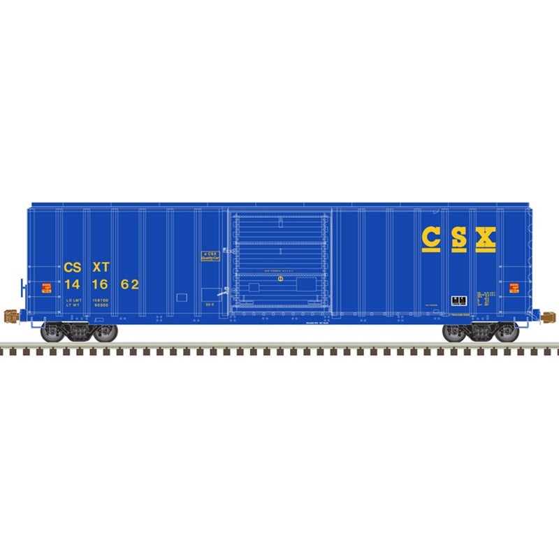 Atlas 20006207 HO 50' FMC 5077 Single Door Boxcar CSX Quality CSXT 141659