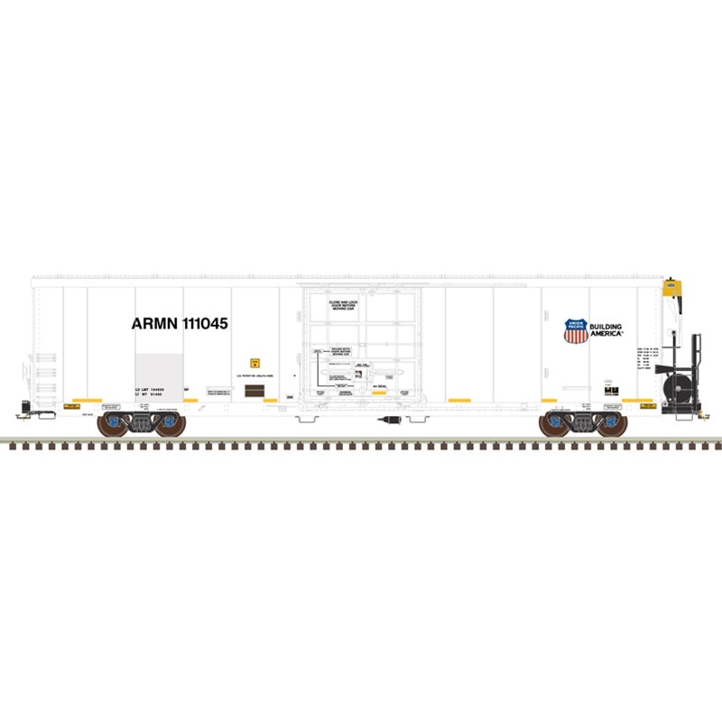 Atlas Master 20007311 HO Scale Trinity 64 Reefer Union Pacific High Numbers ARMN 111076