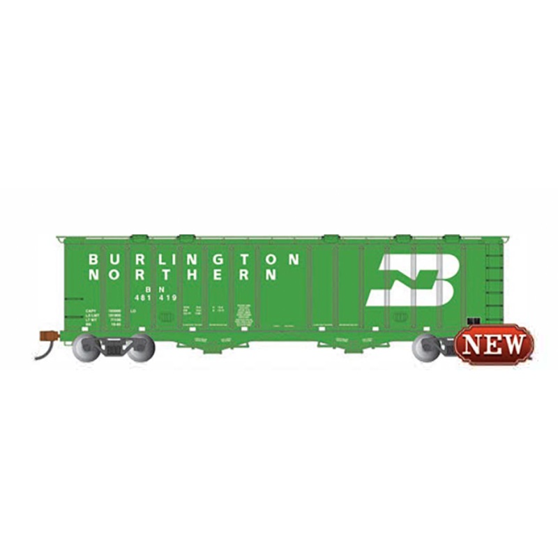 Bachmann 70616 HO Scale GATX 4180 Airslide Hopper Burlington Northern BN 481419