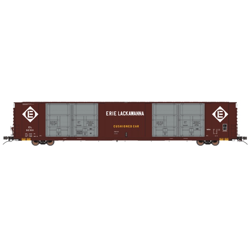 Class One Model Works FC00413 HO Scale Thrall 86' 8 Door Boxcar Erie Lackawanna EL 92304