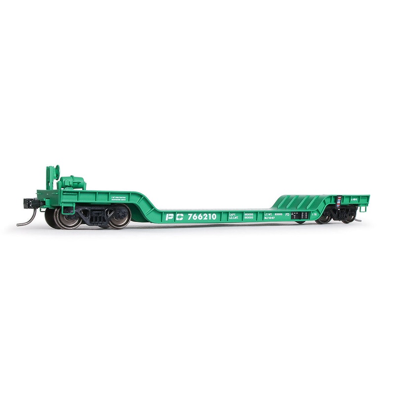 Exactrail Evolution EE1765-2 HO Scale Depressed Center Flatcar Penn Central PC 766215