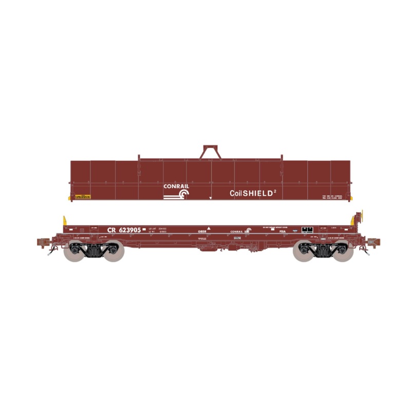 ScaleTrains Rivet 39310 HO Scale Thrall-Trinity 42 Single-Hood Coil Steel Car Conrail CR 623983