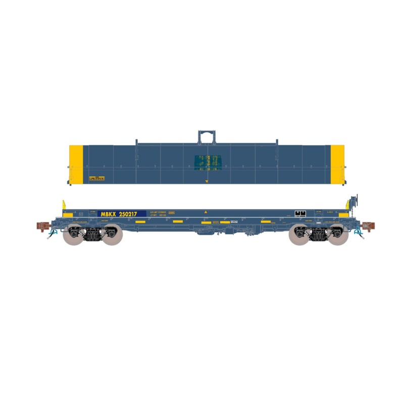 ScaleTrains Rivet 39315 HO Scale Thrall-Trinity 42 Single-Hood Coil Steel Car Ex-CSX MBKX 250218