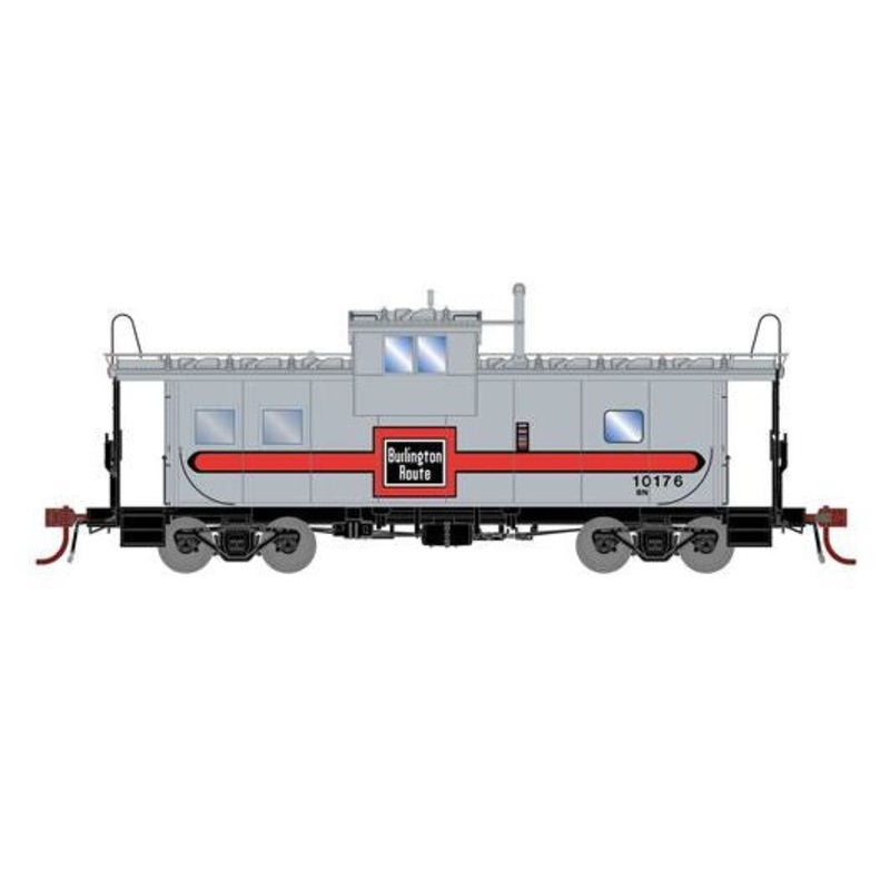 Athearn Genesis G1089 ICC Caboose Burlington Northern BN (Ex-CB&Q) 10176 w/DCC & Lights
