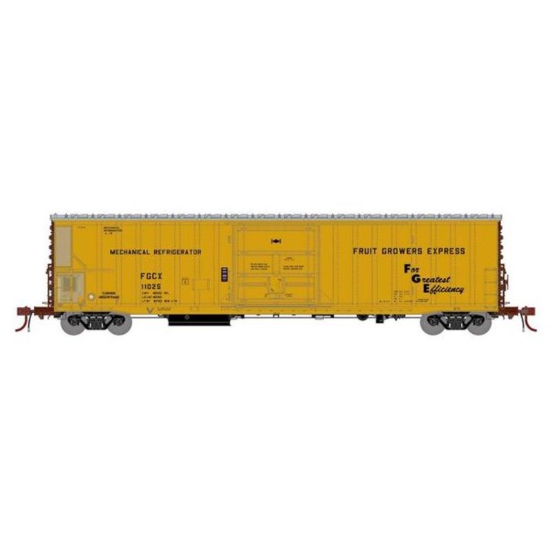 Athearn Genesis G1138 FGE 57' Mechanical Reefer Fruit Growers Express FGCX 11743 w/Sound