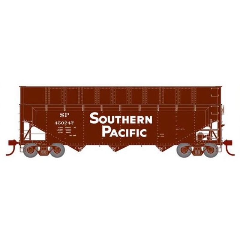 Athearn RTR 1286 HO Scale 40' Woodchip Hopper w/Load Southern Pacific SP 450247