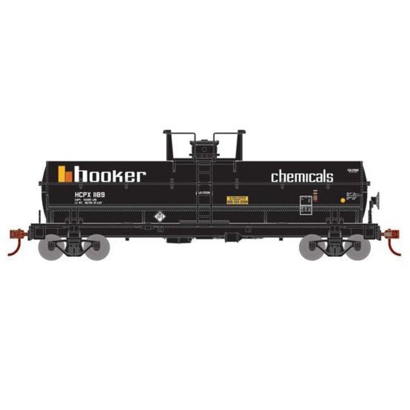 Athearn RTR 1293 HO Scale Chemical Tank Hooker Chemicals HCPX 1189