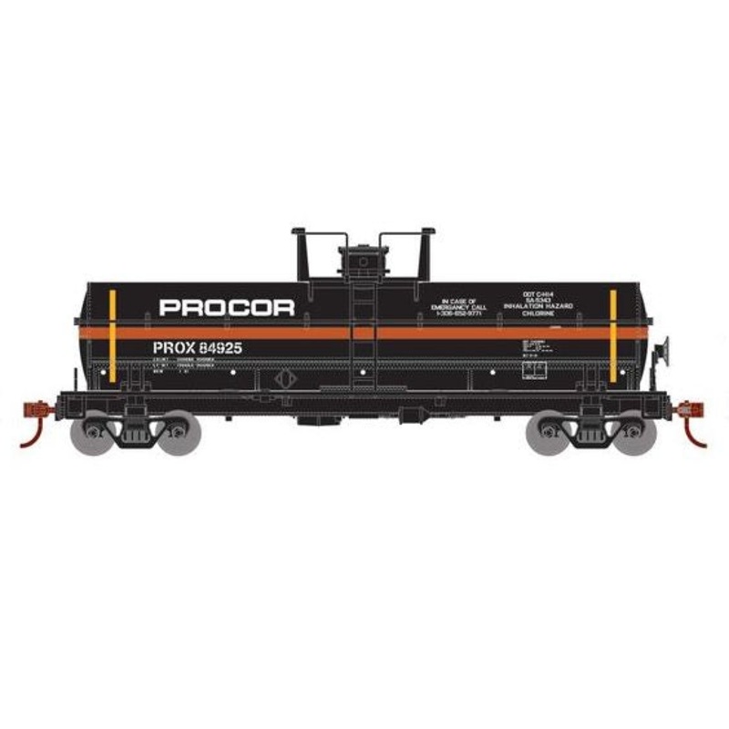 Athearn RTR 1297 HO Scale Chemical Tank Procor PROX 84925
