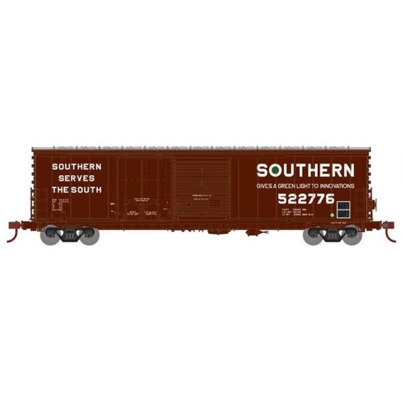 Athearn RTR 1334 HO Scale 50' ACF Combo Door Box Car Southern SOU 522776