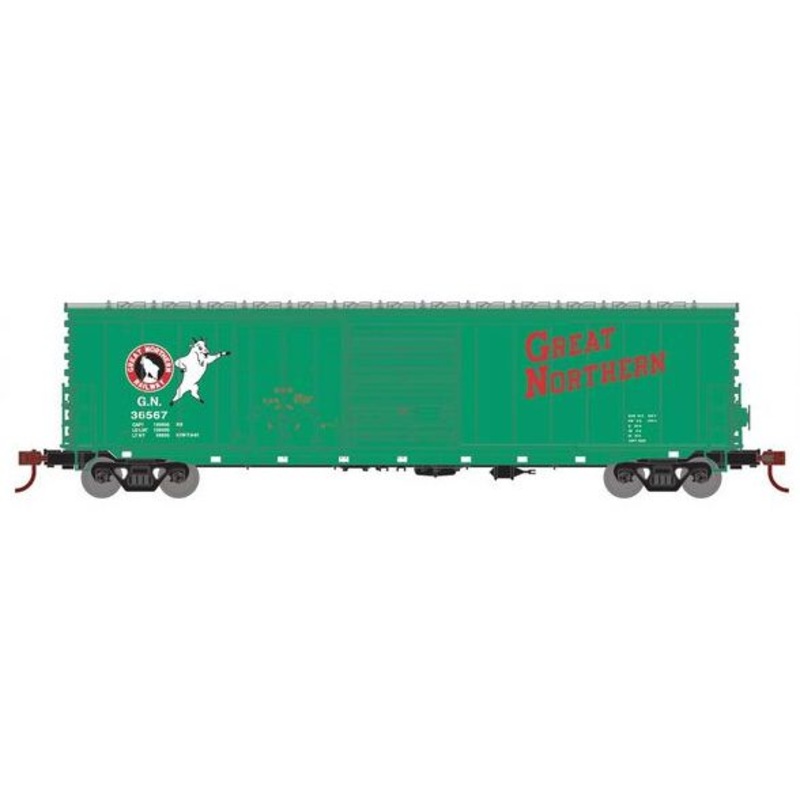 Athearn RTR 1339 HO Scale 50' ACF Combo Door Box Car Great Northern GN 36567