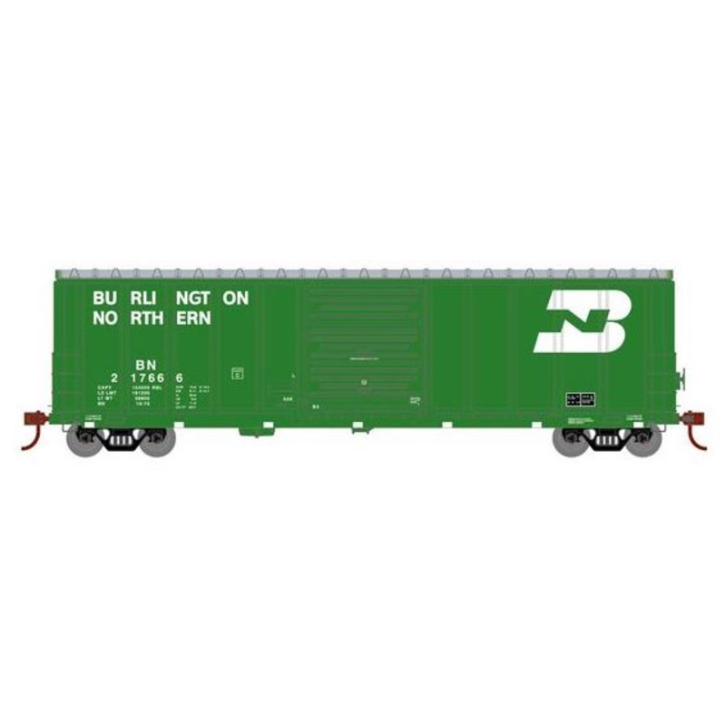 Athearn RTR 1368 HO Scale PS 5277 Boxcar Burlington Northern BN 217666