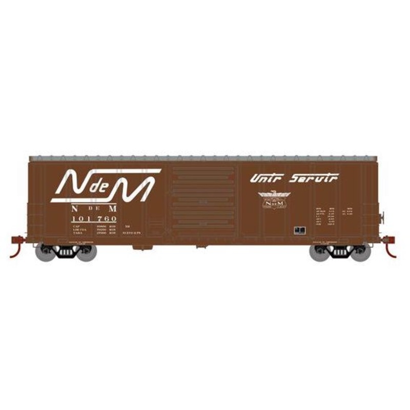 Athearn RTR 1374 HO Scale PS 5277 Boxcar Nacionales de Mxico NdeM 101760