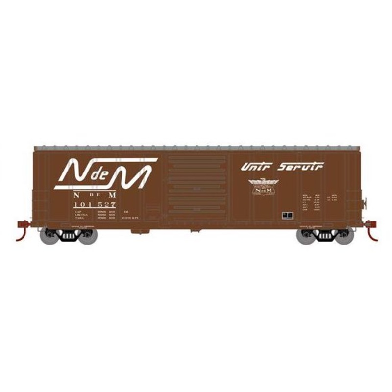 Athearn RTR 1376 HO Scale PS 5277 Boxcar Nacionales de Mxico NdeM 101527