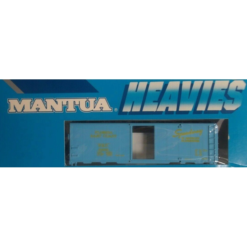 Mantua Heavies 734-51 HO Scale 40' Steel Boxcar Kit Florida East Coast FEC 21019 - NOS