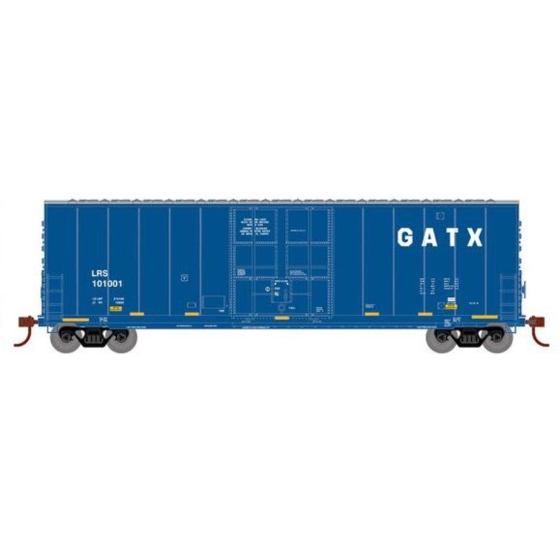 Roundhouse 1188 HO Scale 50' High Cube Smooth Side Box Car GATX 101001