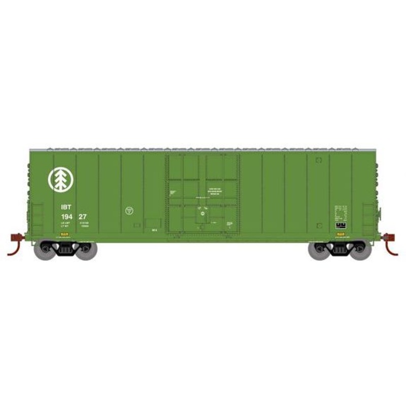 Roundhouse 1189 HO Scale 50' High Cube Smooth Side Box Car International Bridge & Terminal IBT 19427