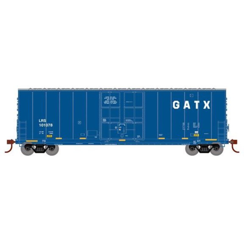 Roundhouse 1191 HO Scale 50' High Cube Smooth Side Box Car GATX 101078