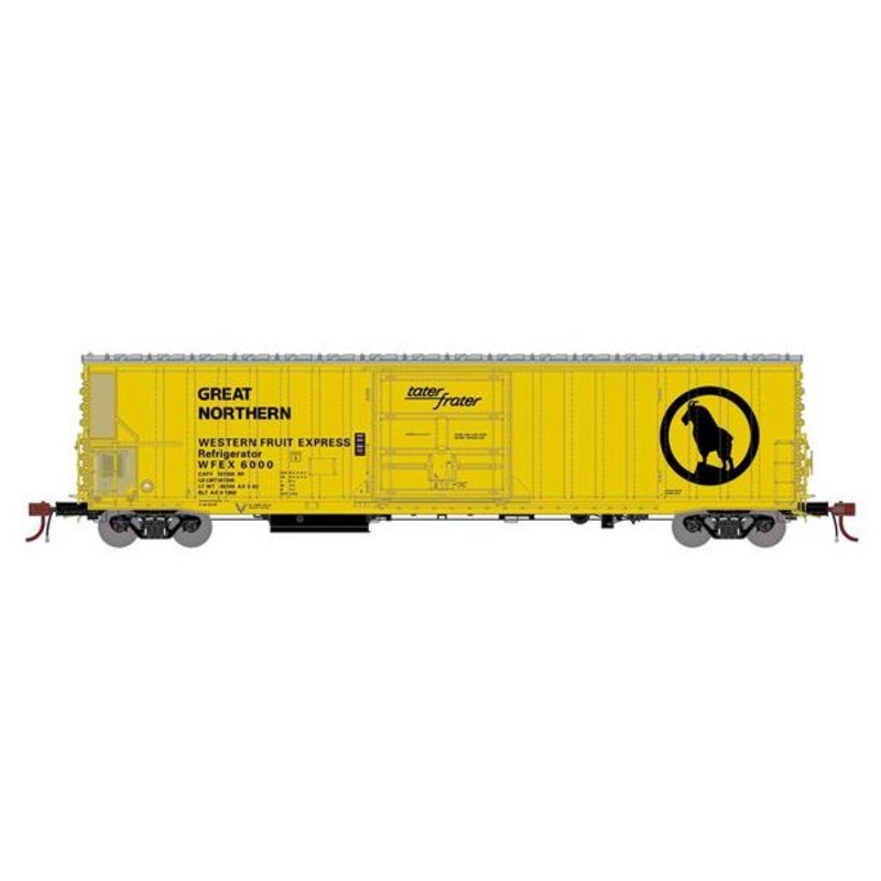 Athearn Genesis G1140 FGE 57' Mechanical Reefer Great Northern WFEX 6000 w/Sound