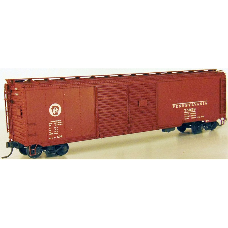 Funaro & Camerlengo 8461 HO Scale PRR PRR X38 50' Automobile Boxcar Resin Kit