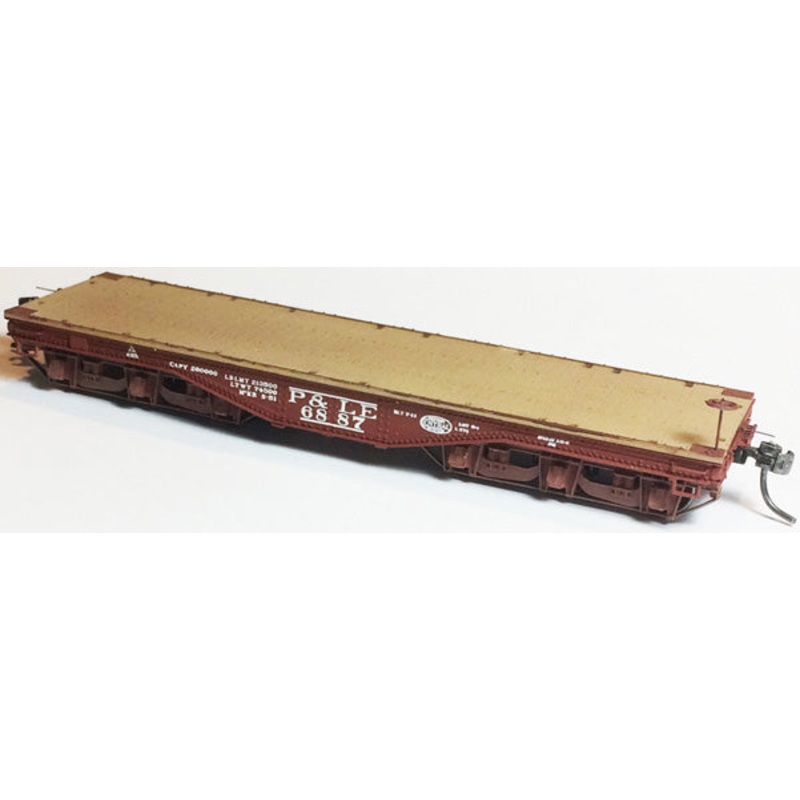 Funaro & Camerlengo 8480 HO Scale P F-7 Heavy Duty Steel Flatcar Resin Kit