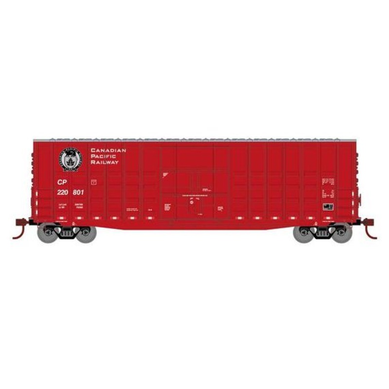 Roundhouse 1306 HO Scale 50' High Cube Plug Door Boxcar Canadian Pacific CP 220801