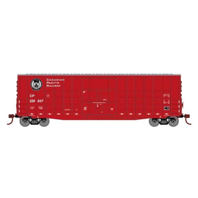 Roundhouse 1307 HO Scale 50' High Cube Plug Door Boxcar Canadian Pacific CP 220847