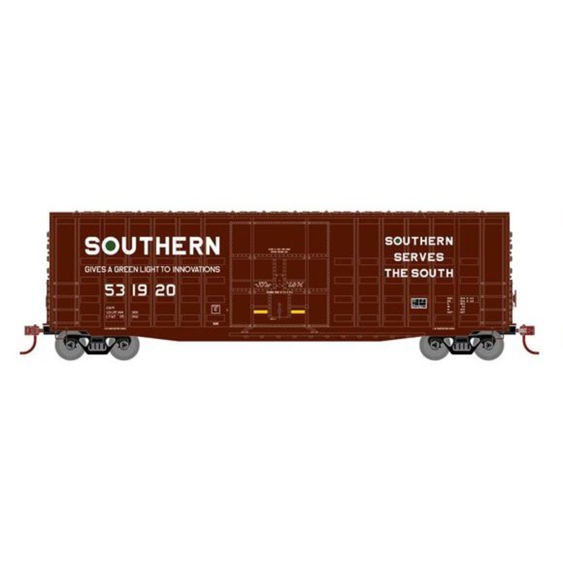 Roundhouse 1314 HO Scale 50' High Cube Plug Door Boxcar Southern SOU 531920