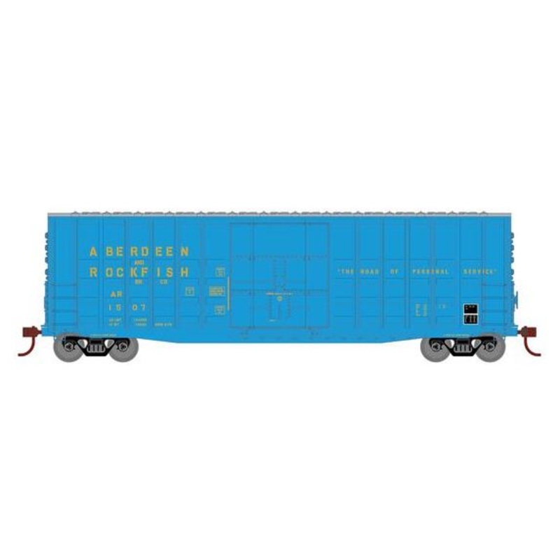 Roundhouse 1318 HO Scale 50' High Cube Plug Door Boxcar Aberdeen and Rockfish AR 1507