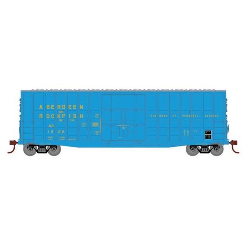Roundhouse 1319 HO Scale 50' High Cube Plug Door Boxcar Aberdeen and Rockfish AR 1522