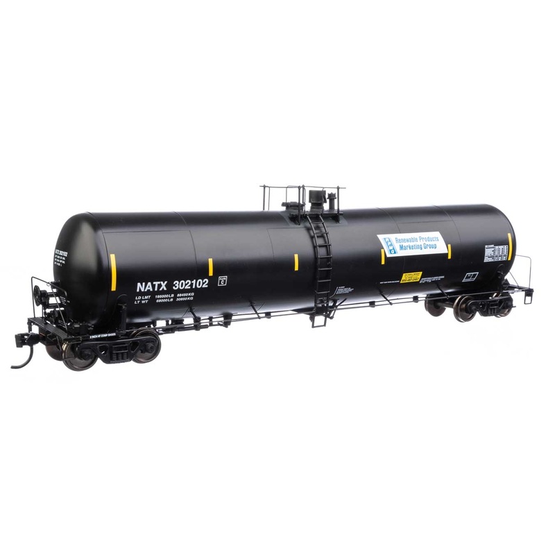 Walthers Proto 920-100638 55' Trinity 30,145-Gal Tank Car Renewable Products NADX 302180