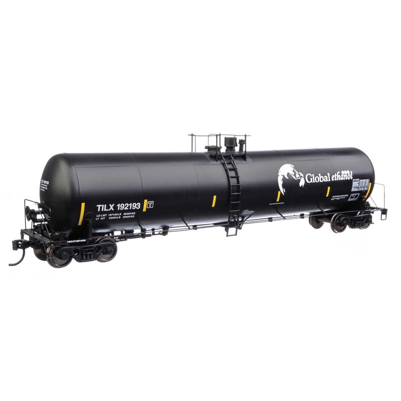 Walthers Proto 920-100642 55' Trinity 30,145-Gal Tank Car Global Ethanol TILX 192199