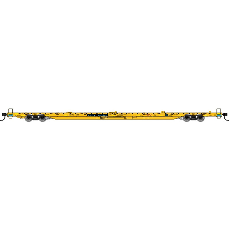 Walthers Proto 920-104613 HO Scale 89' 110-Ton Greenbrier Flatcar TTX TPDX 190026 (Military Use)
