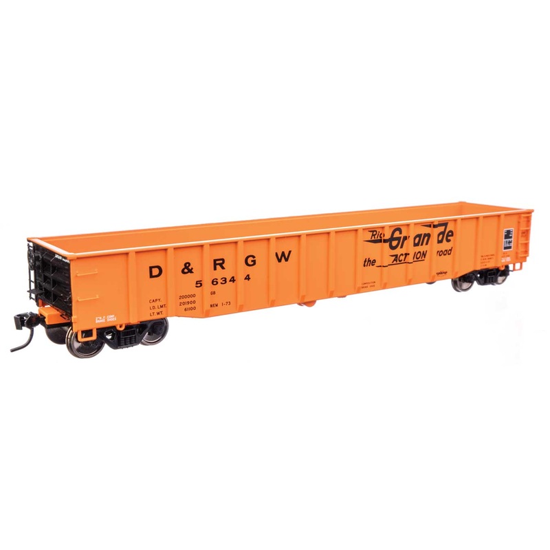 Walthers Proto 920-105510 HO Scale 53' Thrall Gondola Rio Grande DRGW 56353