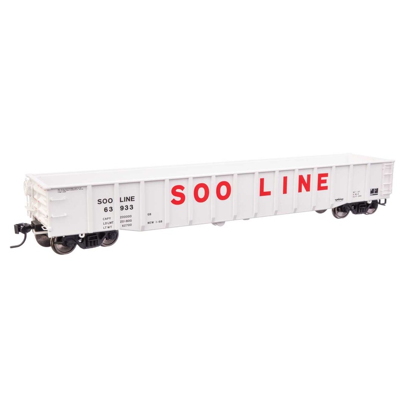 Walthers Proto 920-105525 HO Scale 53' Thrall Gondola SOO Line 63969