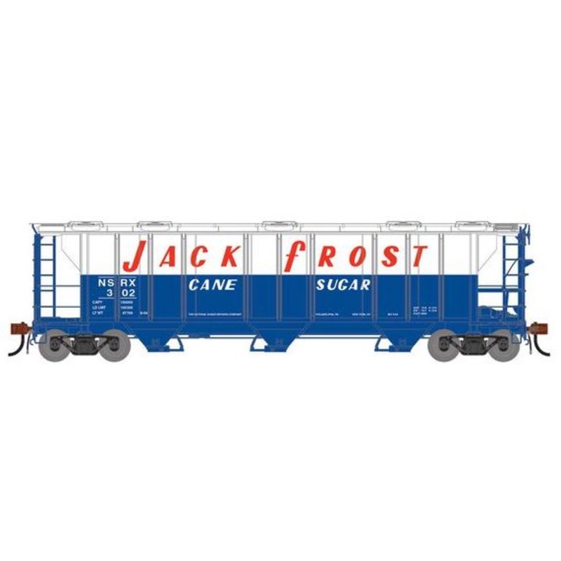 Athearn Genesis G1263 HO Scale PS-2 2893 Covered Hopper Jack Frost NSRX 302