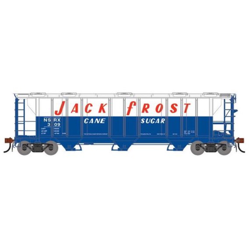 Athearn Genesis G1264 HO Scale PS-2 2893 Covered Hopper Jack Frost NSRX 309