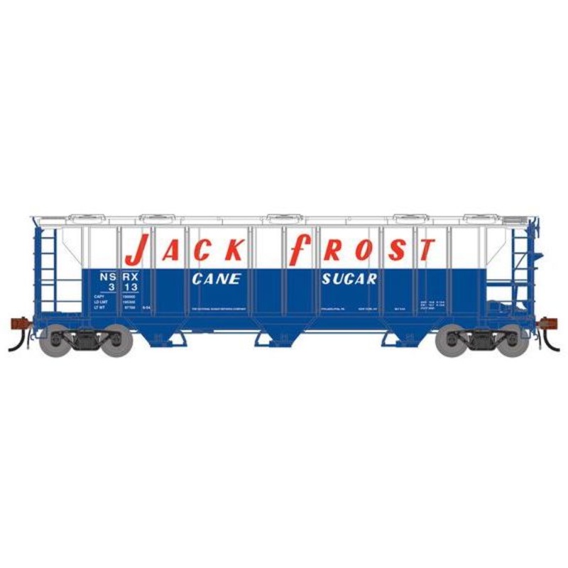Athearn Genesis G1265 HO Scale PS-2 2893 Covered Hopper Jack Frost NSRX 313