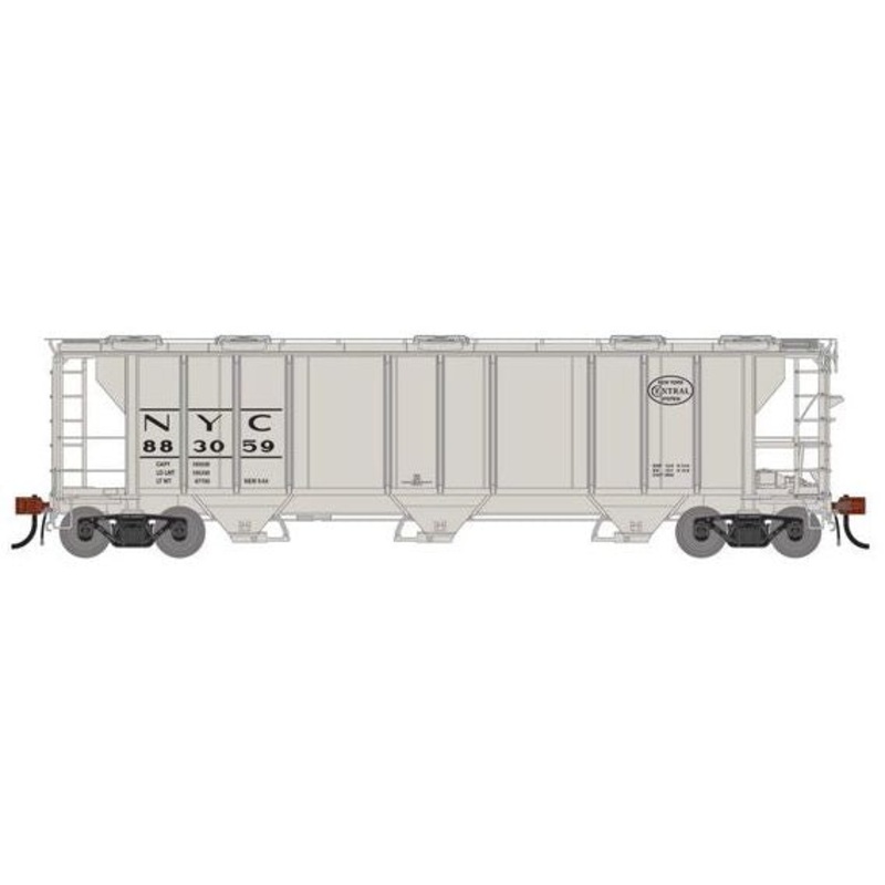 Athearn Genesis G1270 HO Scale PS-2 2893 Covered Hopper New York Central NYC 883059