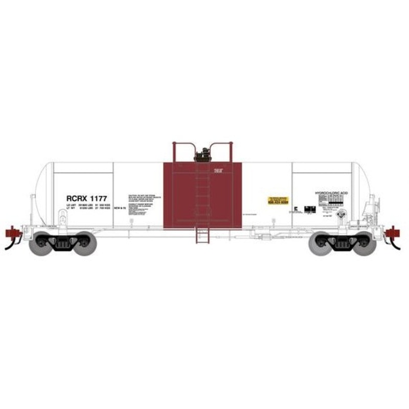 Athearn Genesis G1308 HO Scale GATC 20k Tank Car Reagent Chemical & Research RCRX 1177