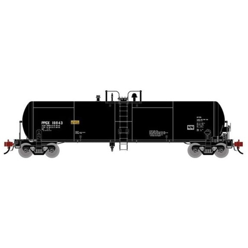 Athearn Genesis G1312 HO Scale GATC 20k Tank Car PPG Industries PPGX 10843