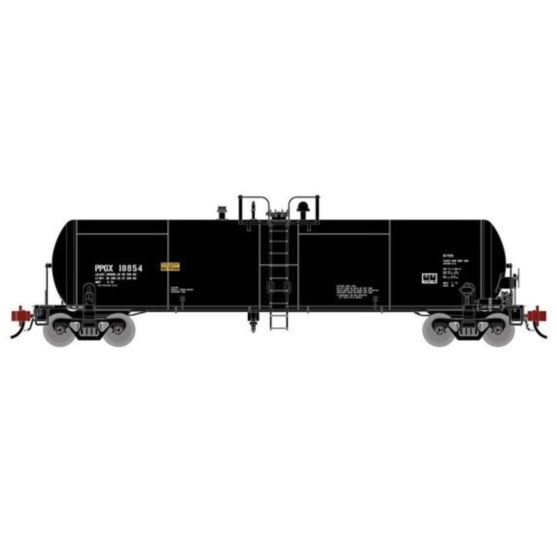 Athearn Genesis G1313 HO Scale GATC 20k Tank Car PPG Industries PPGX 10854
