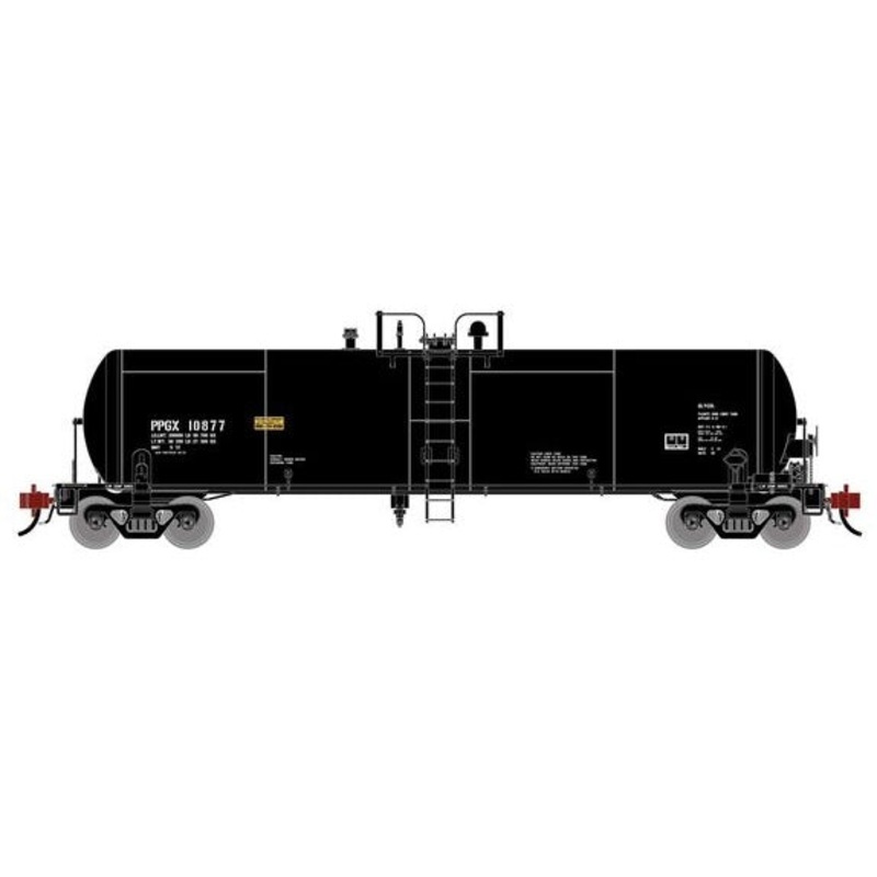 Athearn Genesis G1314 HO Scale GATC 20k Tank Car PPG Industries PPGX 10877