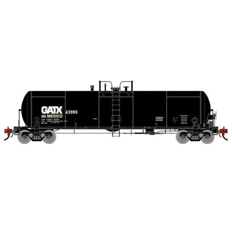 Athearn Genesis G1317 HO Scale GATC 20k Tank Car GATX de Mexico GATX 43955