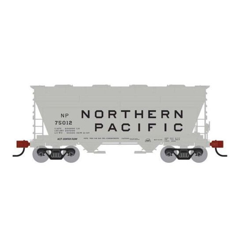 Athearn RTR 1690 HO Scale ACF 2970 Covered Hopper Northern Pacific NP 75012