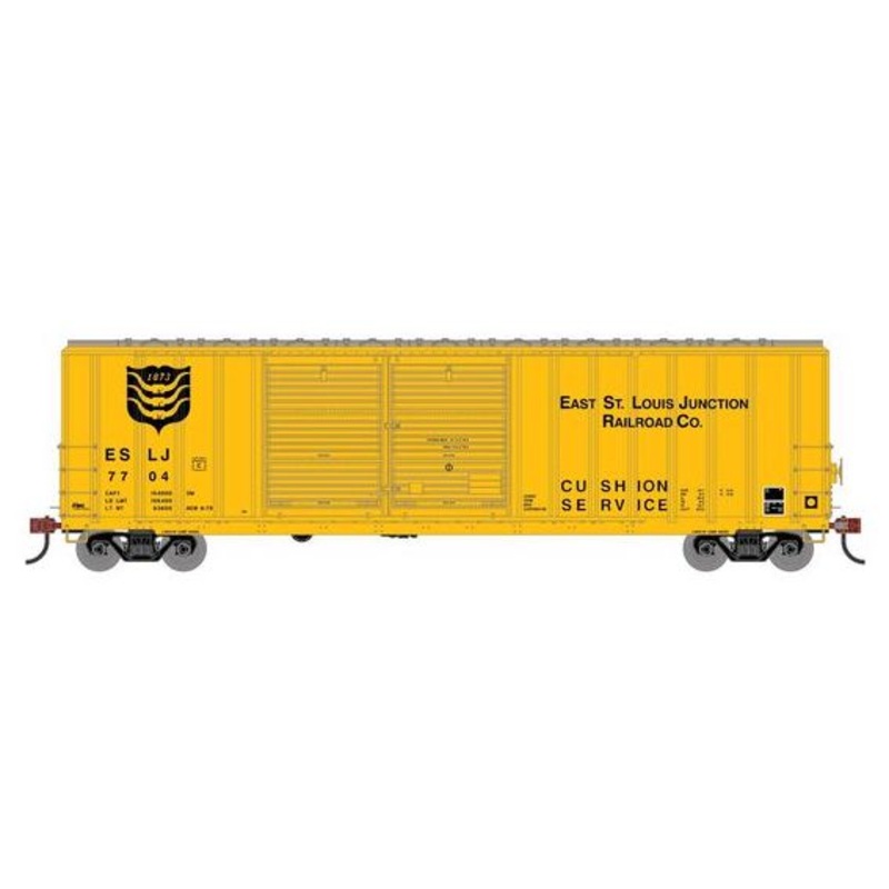 Athearn RTR 1749 HO Scale 50' FMC 5347 DBL Door Boxcar East St-Louis Junction ESLJ 7704