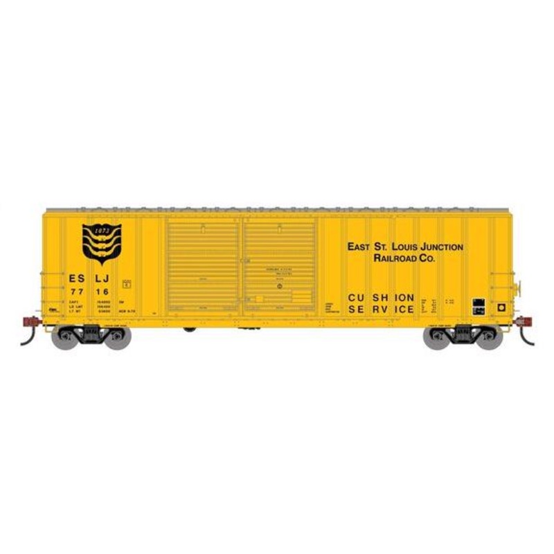 Athearn RTR 1750 HO Scale 50' FMC 5347 DBL Door Boxcar East St-Louis Junction ESLJ 7716