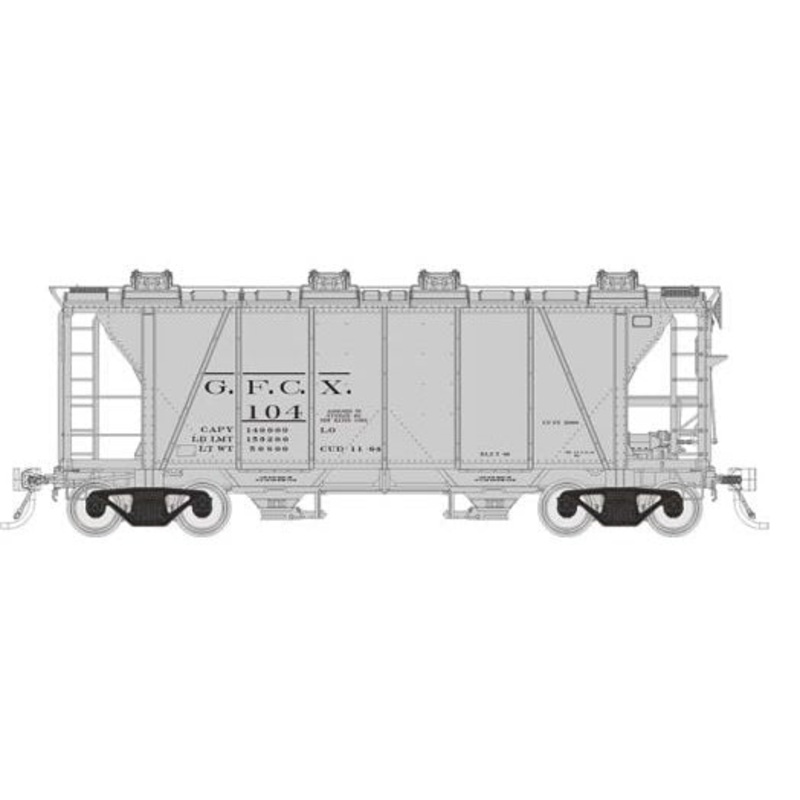 Rapido Trains 149005A HO Scale Enterprise Covered Hopper GFCX # Varies
