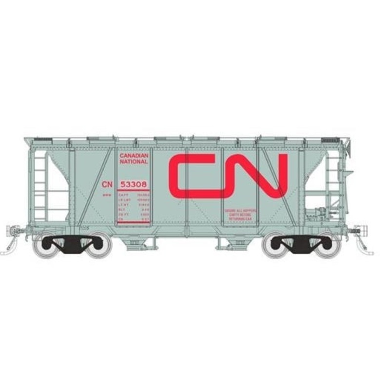 Rapido Trains 149010A HO Scale Enterprise Covered Hopper Canadian National CN MOW Grey # Varies